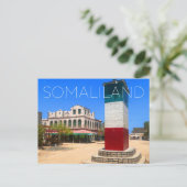 Funkmast, Berbera, Somaliland Reise  Postkarte (Stehend Vorderseite)