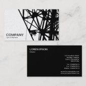 Funkmast - (Gold) Visitenkarte (Vorne/Hinten)