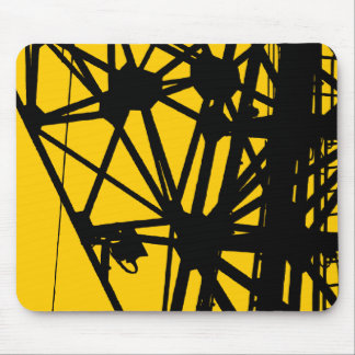 Funkmast - orange mousepad