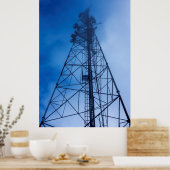 Funkmast Poster (Küche)