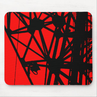 Funkmast - Rot Mousepad