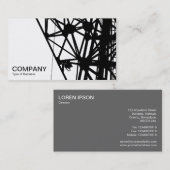 Funkmast - weiß visitenkarte (Vorne/Hinten)