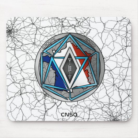 FUNKMAUSMATTE MOUSEPAD (Vorne)