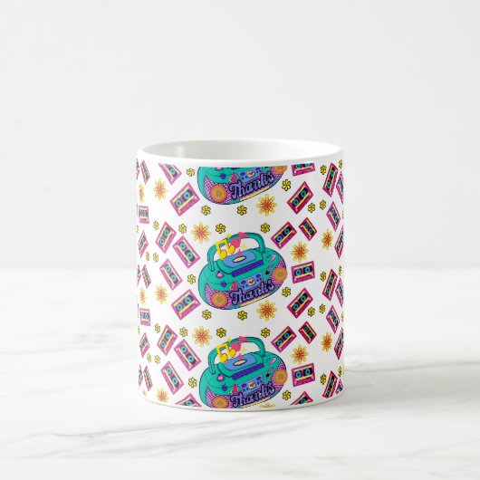 Funkmuster Kaffeetasse (Mittel)