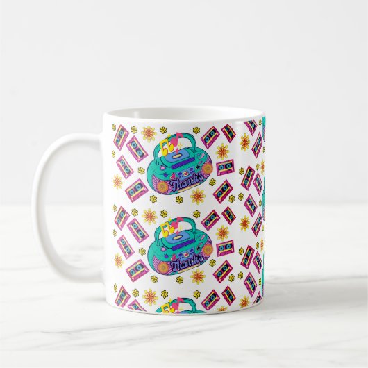 Funkmuster Kaffeetasse (Links)