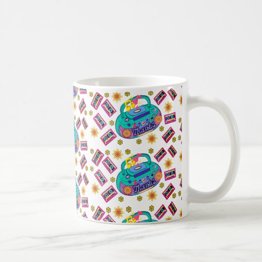 Funkmuster Kaffeetasse (Rechts)