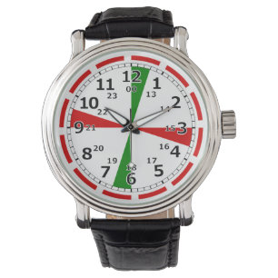 Funkraum-Uhr Clock-Alarmsignal Armbanduhr