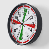 Funkraum-Uhr Clock-Alarmsignal Uhr (Winkel)