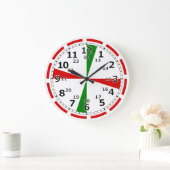 Funkraumuhr Große Wanduhr (Zuhause)