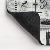 Funkrufzeichen anpassen Radio Boy Mousepad (Ecke)