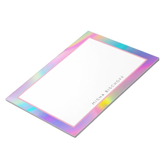 Funkspektrum Notizblock (angewinkelt)