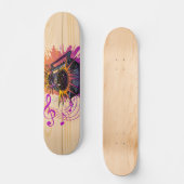 Funkstoß Skateboard (Vorderseite)