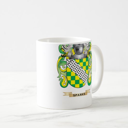 Funkt Wappen (Familienwappen) Kaffeetasse (VorderseiteRechts)