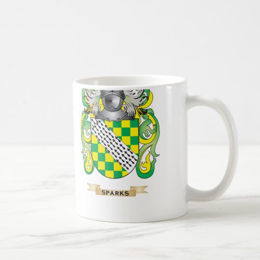 Funkt Wappen (Familienwappen) Kaffeetasse (Rechts)