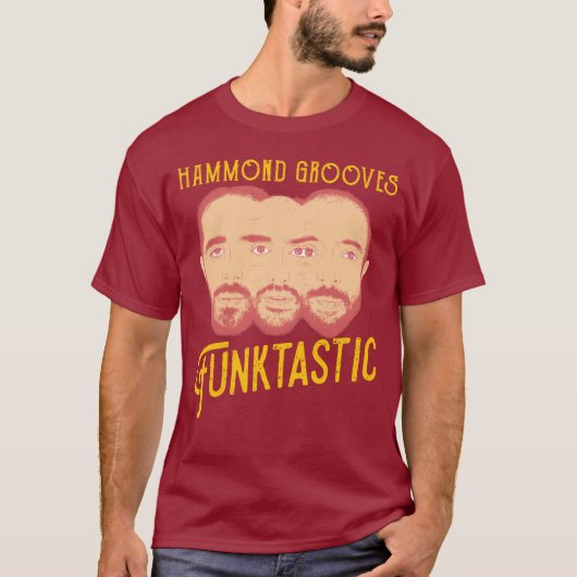 Funktastic Hammond Grooves Jazz organ Trio Album T-Shirt (Vorderseite)
