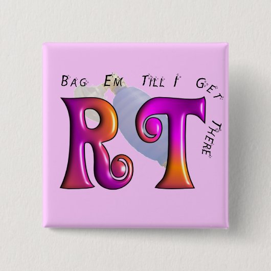 Funktelegrafie "Gag-EM, bis ich dorthin" Geschenke Button (Vorderseite)