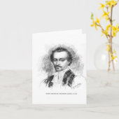 Funktelegrafie. Rev. Theodore Dehon Karte (Gelbe Blume)