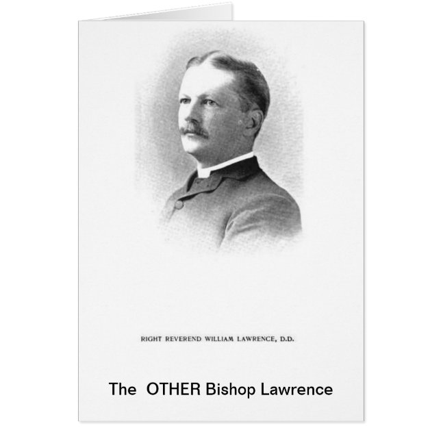 Funktelegrafie. Rev. William Lawrence (Vorne)