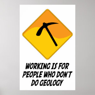 Funktion ist für Leute, die nicht Geologie tun Poster