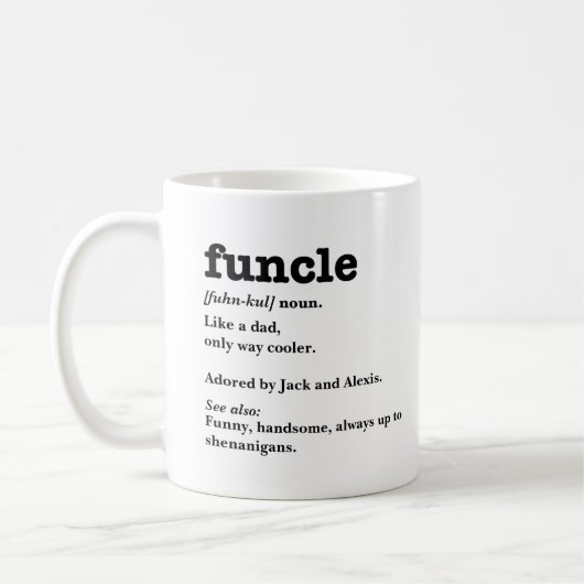 Funktionale Definition - Anpassbare Einheit Kaffeetasse (Links)