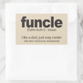 Funktionale Definition Funny Quote Sticker (Tasche)