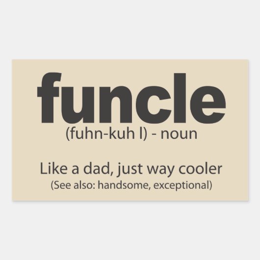 Funktionale Definition Funny Quote Sticker (Vorderseite)