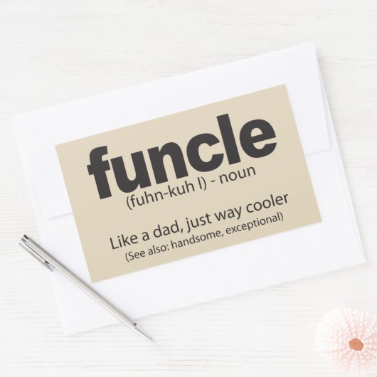 Funktionale Definition Funny Quote Sticker (Umschlag)