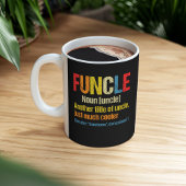 Funktionale Definition lustiges Geschenk für Onkel Zweifarbige Tasse
