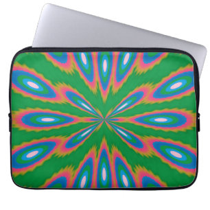 Funktionale Garten-Abstrakte Kunst Laptopschutzhülle
