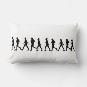 Funktionale "Los, tu's!" Lauf- Jogging-Kissen Kopf Lendenkissen