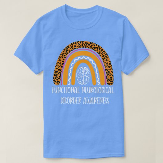 Funktionale neurologische Störung FND Leopard Oran T-Shirt (Design vorne)