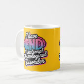 Funktionale neurologische Störung unsichtbare Diod Kaffeetasse (Vorderseite Links)