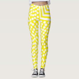 Funktionale Punkte-Linien-Bold-Leggings Leggings