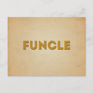 Funktionale Retro Inspiriert Typografie Postkarte