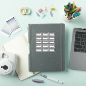 Funktionaler Zahltag Aufkleber (iPad Hülle)