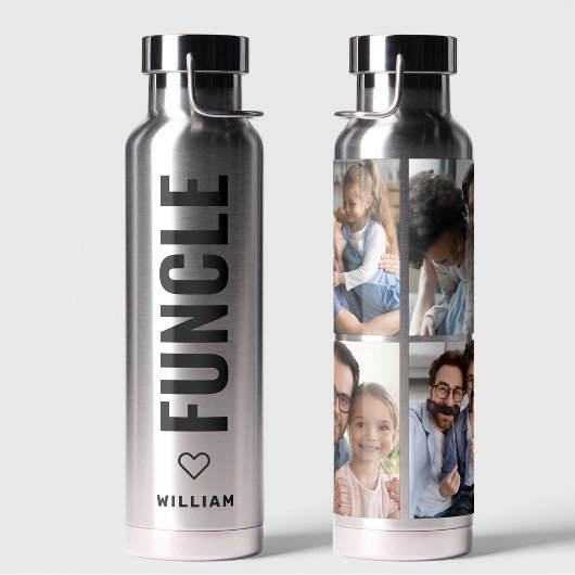 funktionell | Fun Onkel Individuelle Name Modernes Trinkflasche