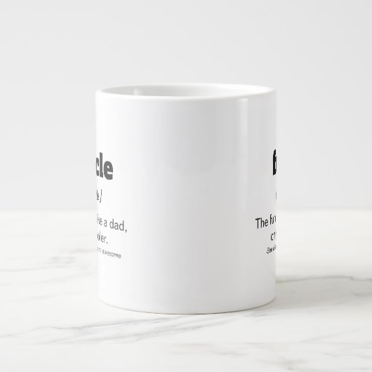 Funktionell, Fun Onkel Kaffee Tasse ist der bestst (Vorderseite)