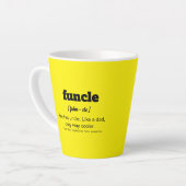 Funktionell, Fun Onkel verglasete Tasse ist der be (Linke Ecke)