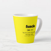 Funktionell, Fun Onkel verglasete Tasse ist der be (Rechte Ecke)