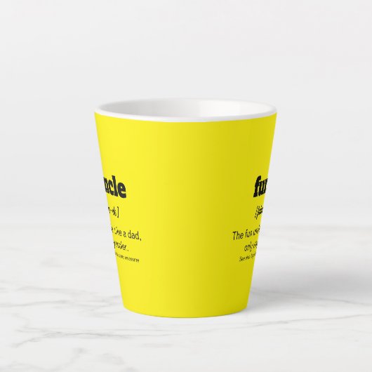 Funktionell, Fun Onkel verglasete Tasse ist der be (Vorderseite)