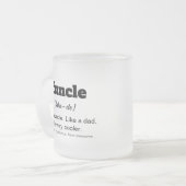 Funktionell, Fun Onkel verglasete Tasse ist der be (Vorderseite Links)