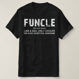 Funktionell Funny Oncle Vater Vater Bester T-Shirt