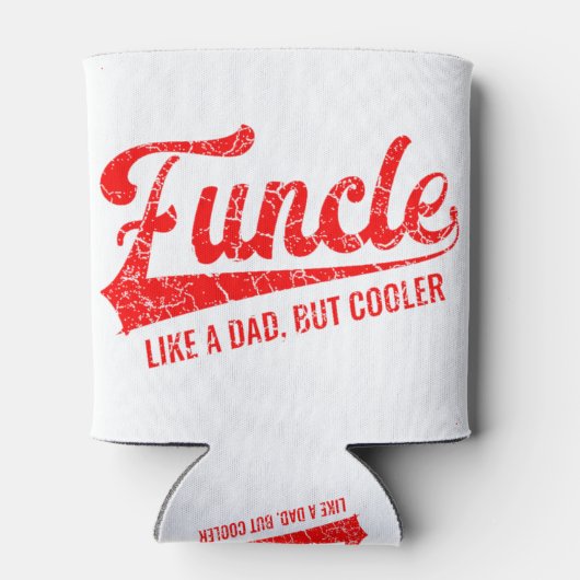 Funktionell - Wie ein Vater, aber Cooler Dosenkühler (Rückseite)