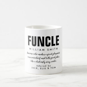Funktionelle Fun Uncle Quote Kaffee-Tasse Kaffeetasse