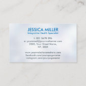 Funktionelle Medizin Visitenkarte (Rückseite)