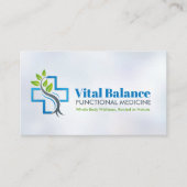 Funktionelle Medizin Visitenkarte (Vorderseite)