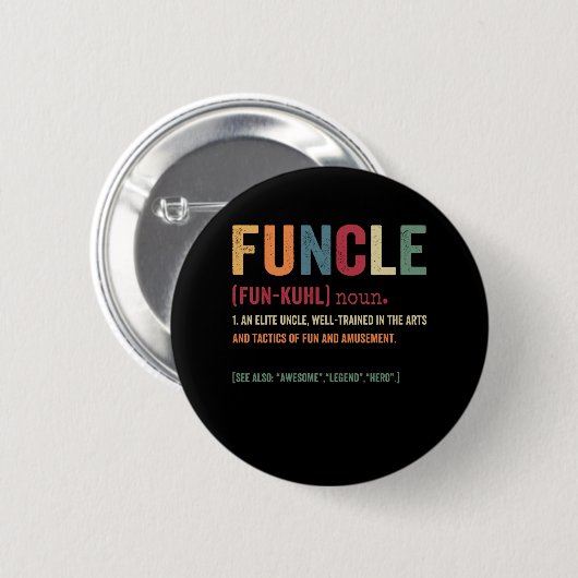 Funktionelle Onkeldefinition, Phantastischer Legen Button (Vorne & Hinten)