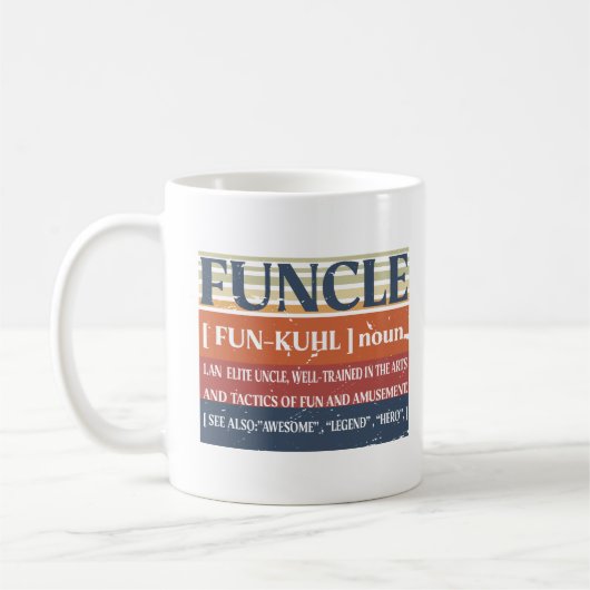 Funktionelle Onkeldefinition, Phantastischer Legen Kaffeetasse (Links)