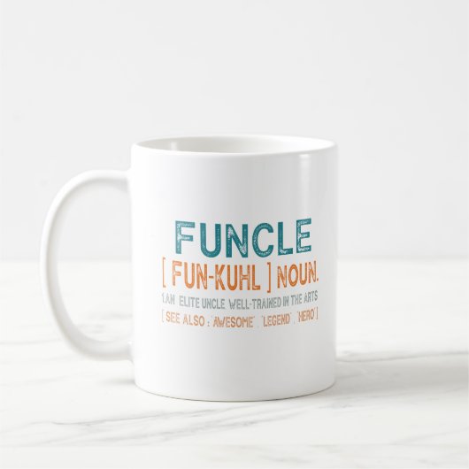Funktionelle Onkeldefinition, Phantastischer Legen Kaffeetasse (Links)