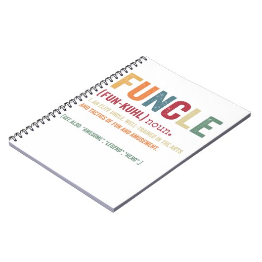 Funktionelle Onkeldefinition, Phantastischer Legen Notizblock (Linke Seite)